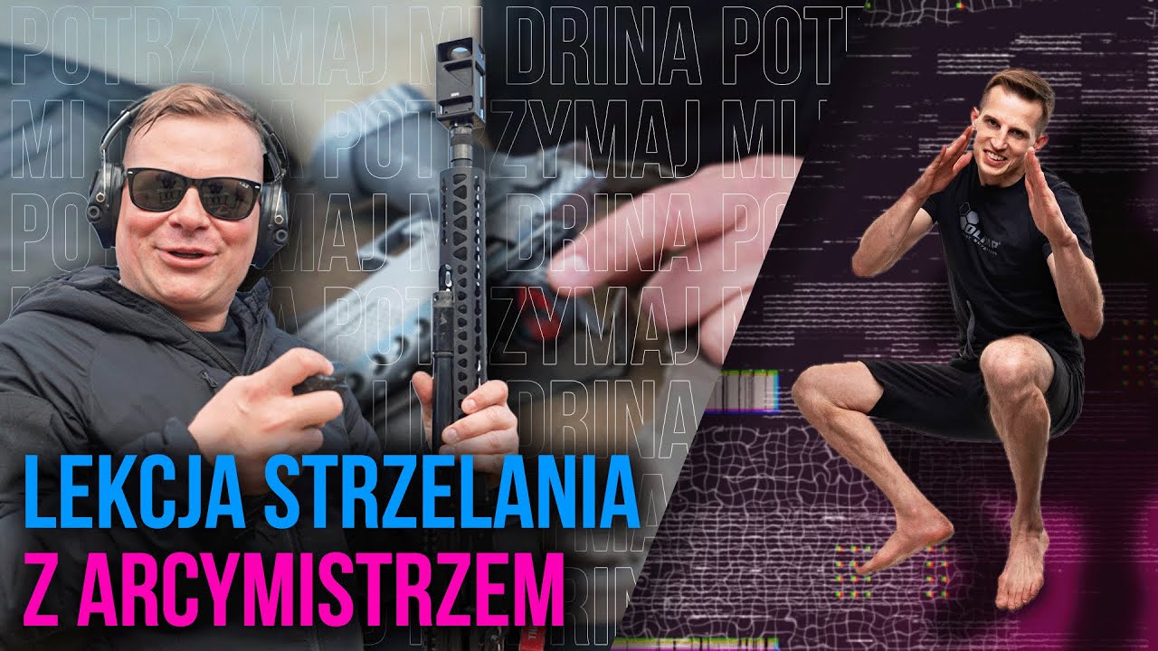 Wojtek Sobierajski vs arcymistrz w STRZELANIU DYNAMICZNYM! | Potrzymaj mi drina
