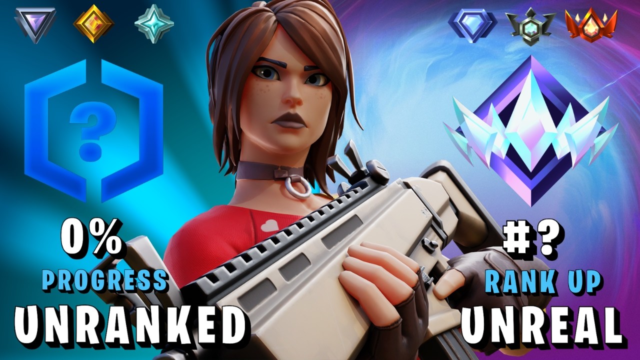 I Climbed from Unranked to DIAMOND in Fortnite Reload Zero Build | Road to Unreal #1