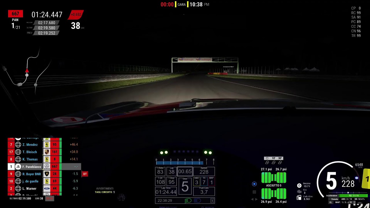 Fatch Gt - Round 8 - Spa 90 minutes
