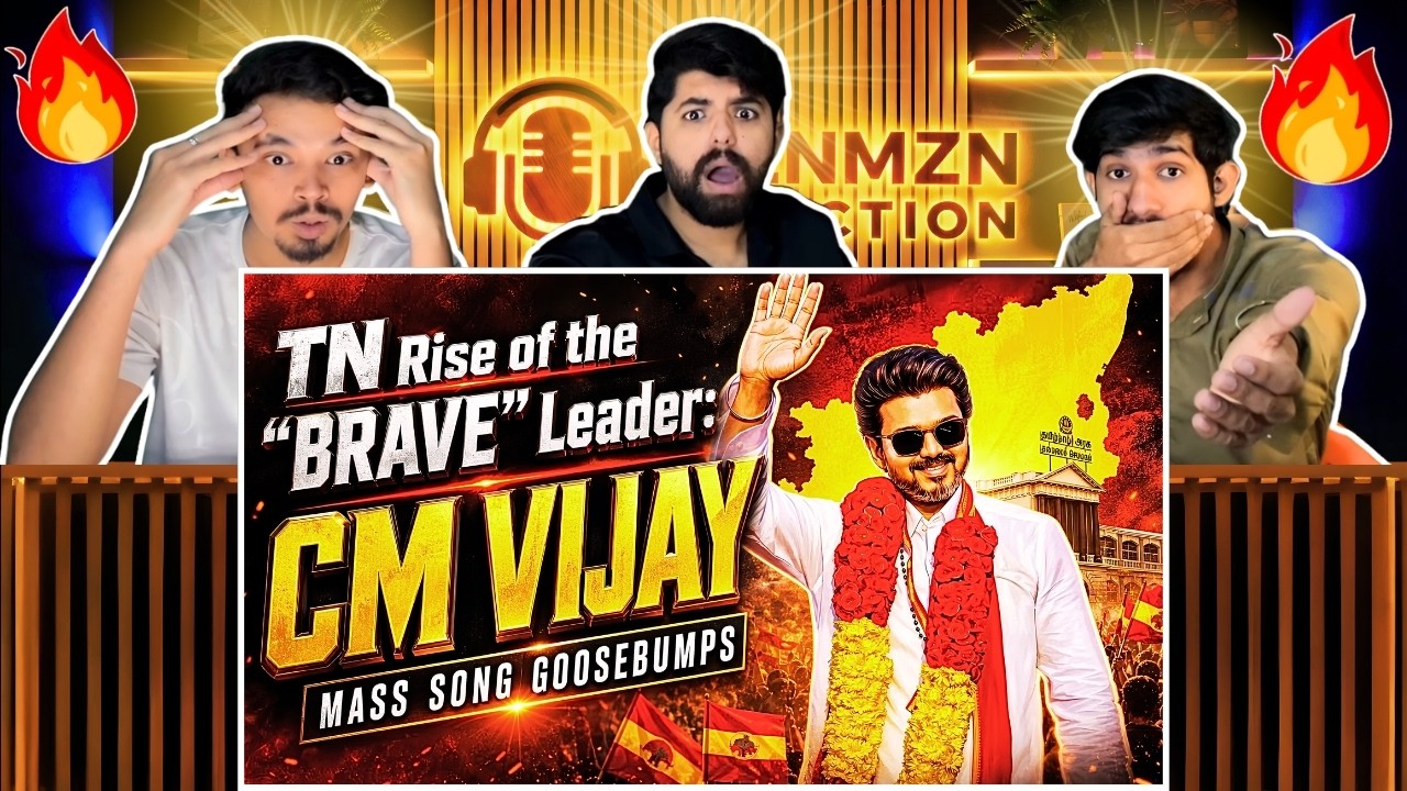 Reaction On Vijay Thalapathy Election Song | विजय थलपति | Pakistani Reaction🔥
