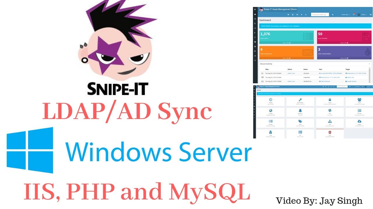 Часть 3 — Синхронизация SNIPE-IT LDAP/AD