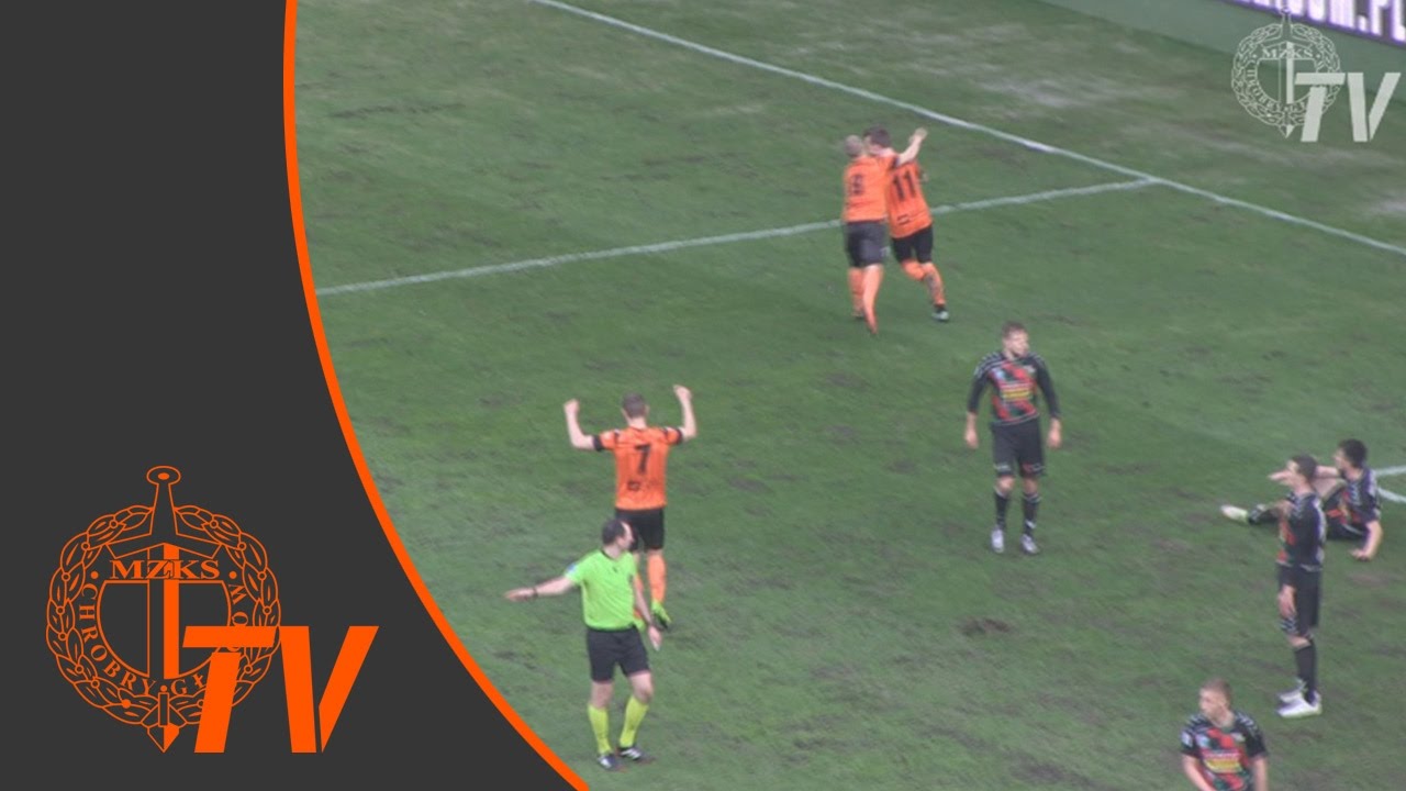 Nice 1 Liga: GKS Tychy - Chrobry Głogów 0:2 (skrót)
