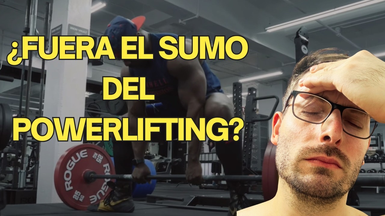 ¿Estaría BIEN quitar el PESO MUERTO SUMO del POWERLIFTING?