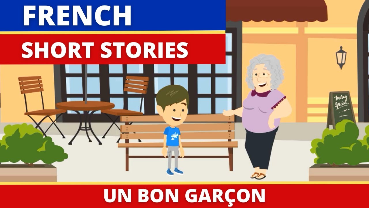 A Short Animated Film in French Un Bon Gar&ccedil;on with moral lessons