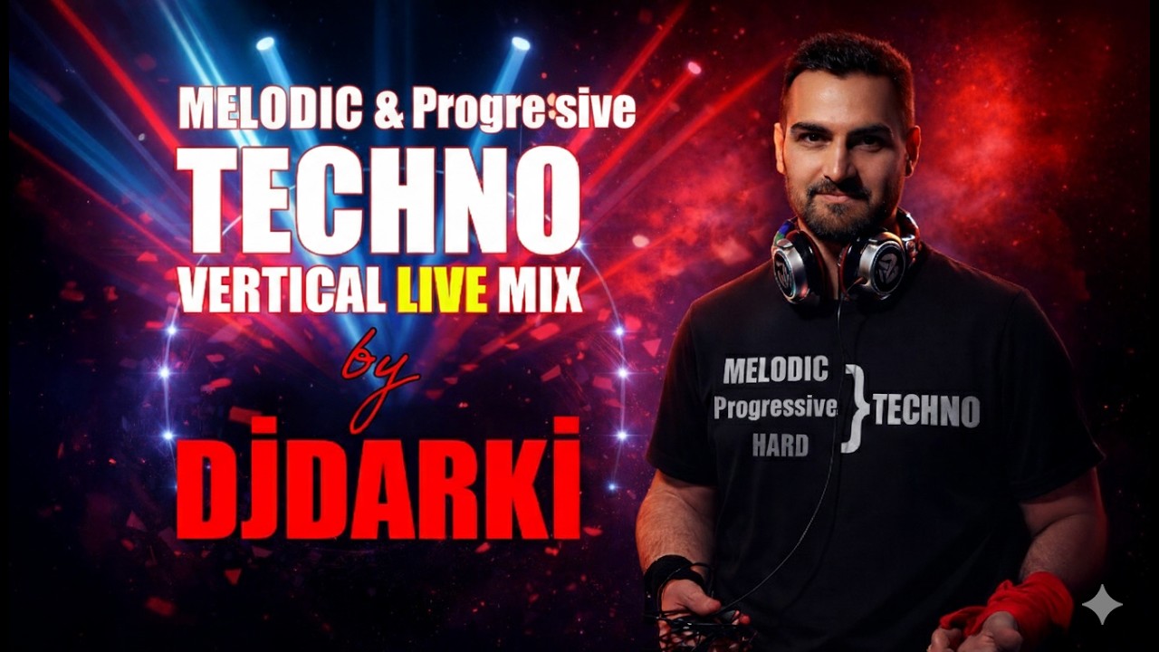 Melodic & Progressive Techno 2026 | Vertical Live Mix by Djdarki | Deep Immersive Journey