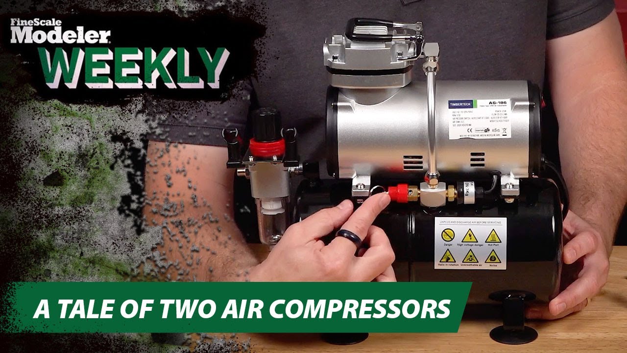 FSM opens kits from Arma Hobby and ICM, tries two air compressor kits, and goes back to Basics