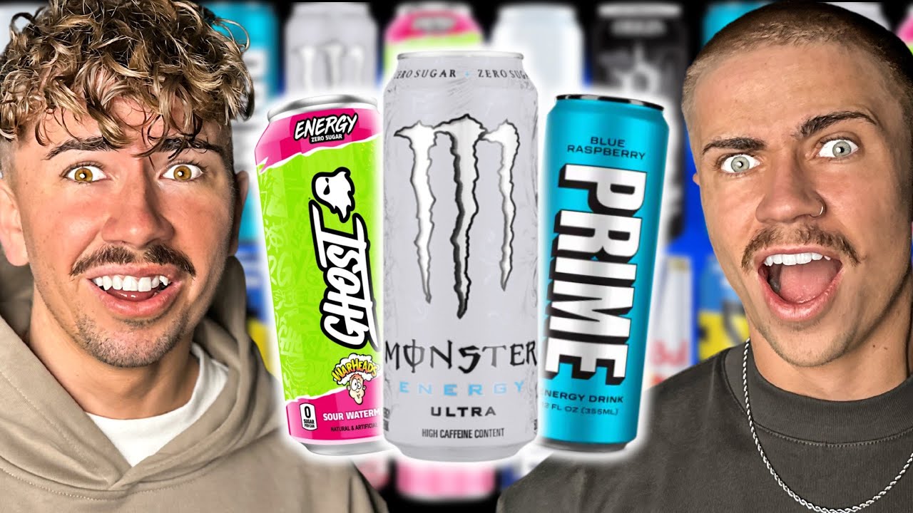 BRUTALLY Honest Ranking The BEST Energy Drinks In The World