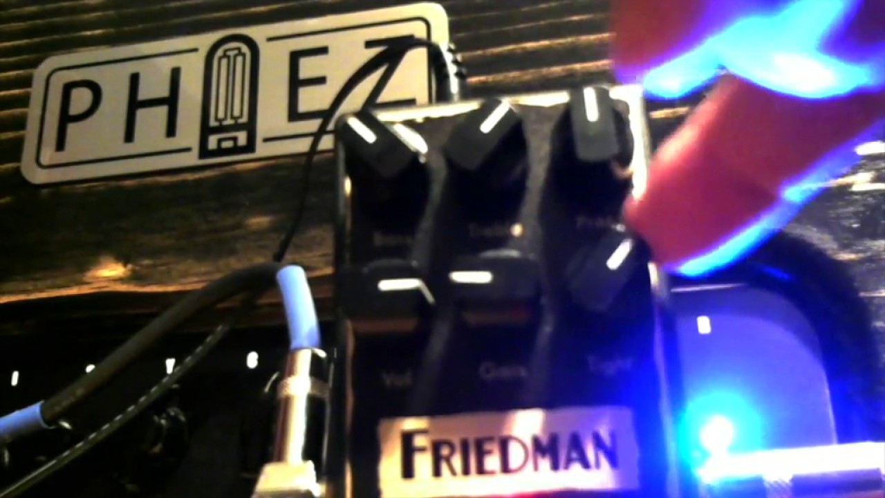 Friedman BE OD Mini RockRec Phaez Daisycutter Two