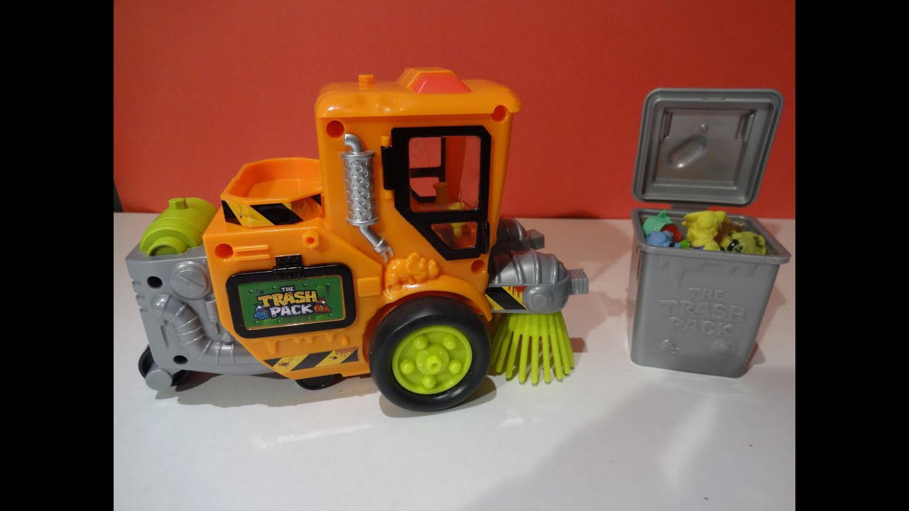 The TRASH PACK Street Sweeper Review - Lot of Trashies