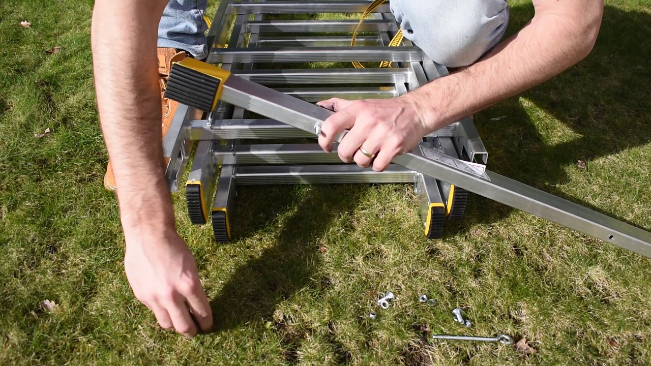 Trade Master 3 Section Combination Ladder