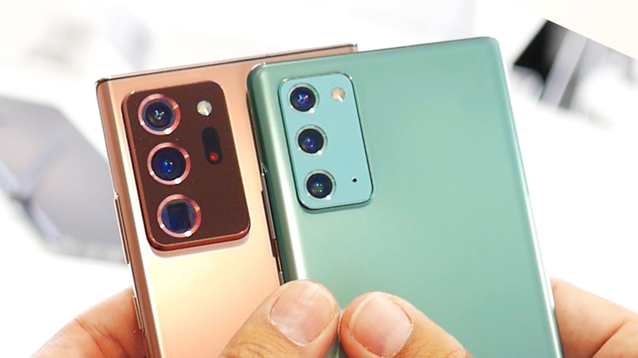 GALAXY NOTE 20 y 20 ULTRA!!! Las 5 DIFERENCIAS CLAVE que har&aacute;n DECIDIRTE! 😱