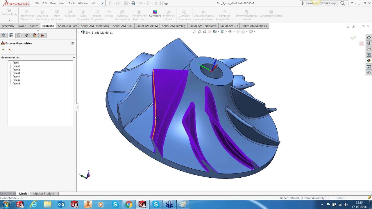 SolidCAM Reseller University: Impeller Machining Using SolidCAM Multiblade Technology