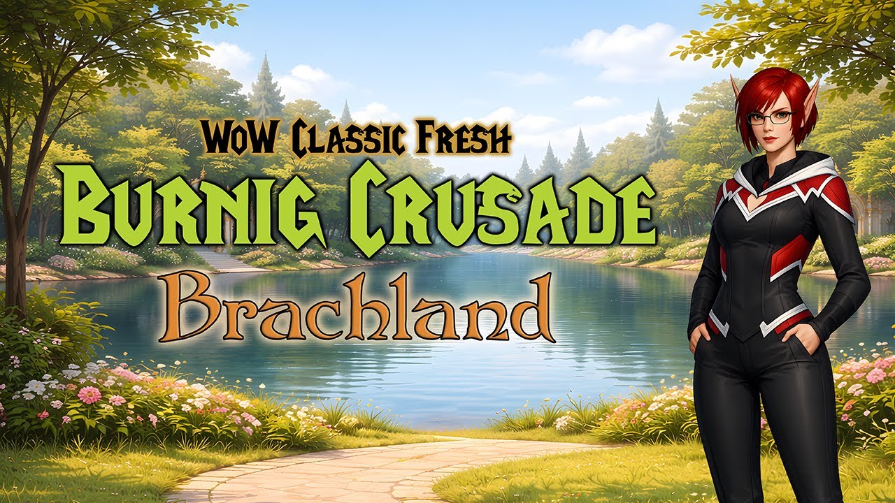 ⚔️ WoW 🧩 TBC 📽️ Gameplay 📜 Überleben im roten Land 🗺️ Brachland 🌌 Scherbenwelt-Saga ✨