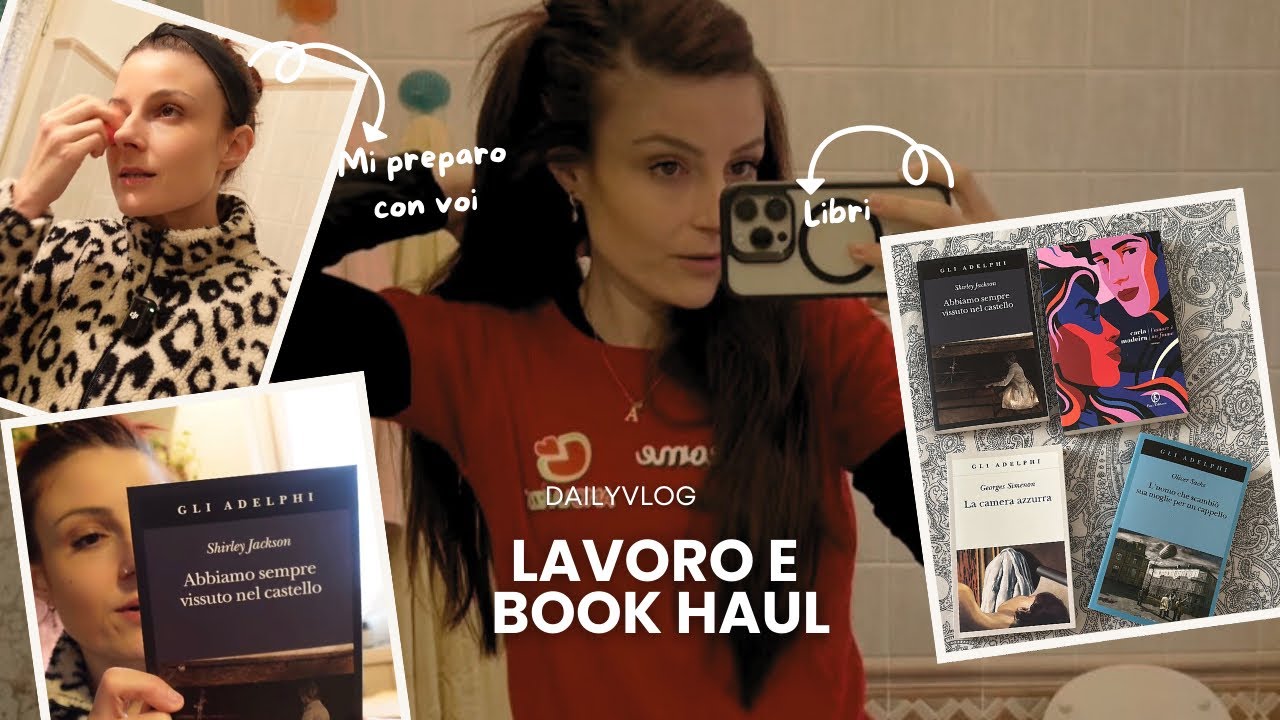 Lavoro,Book Hau e una giornata piovosa insieme||VLOG 19.02.2026
