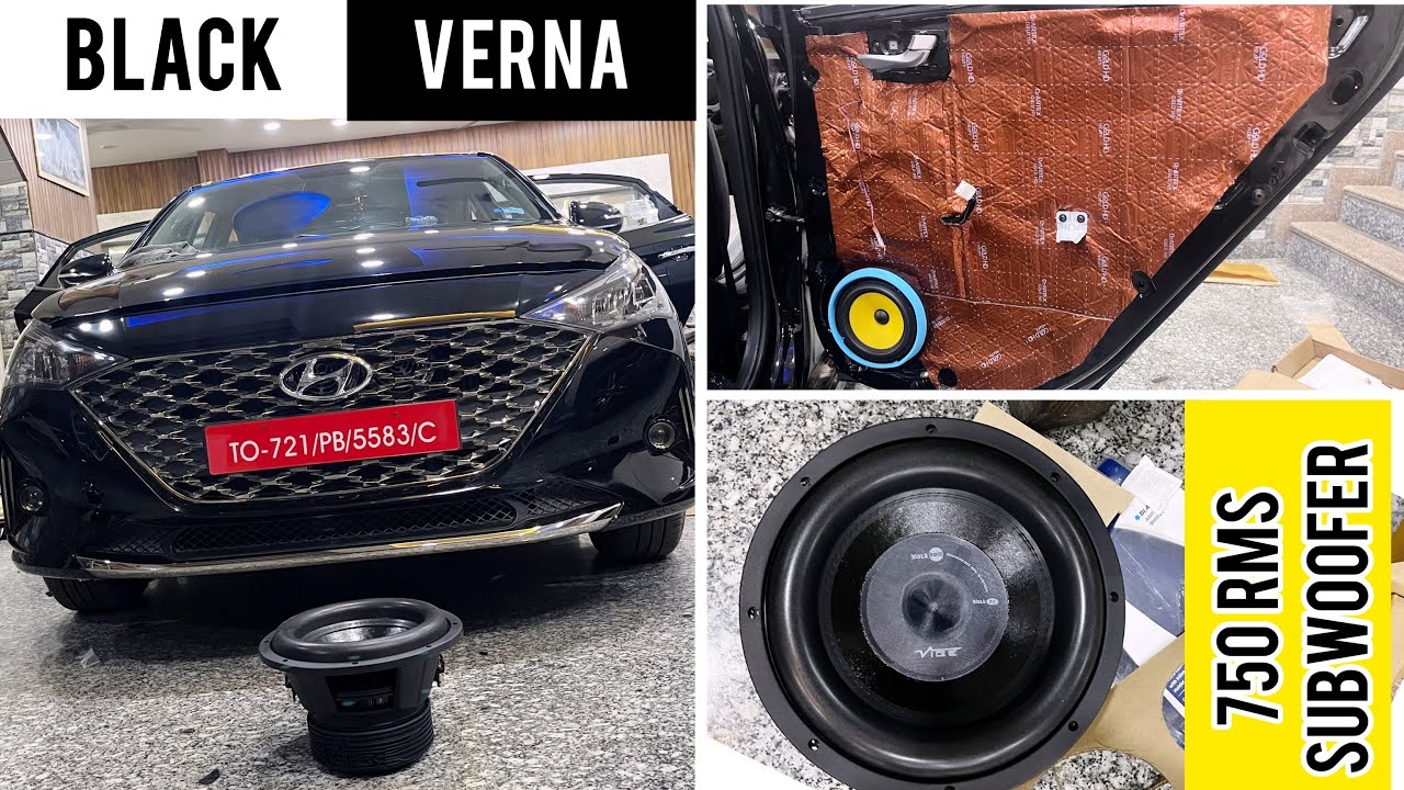 Black Verna Got Loud SPL setup | Vibe 750 RMS | JL Audio C1-650 | Deaf Bounce 800.1 | Dr Artex Gold