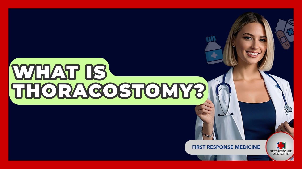 What Is Thoracostomy? - First Response Medicine