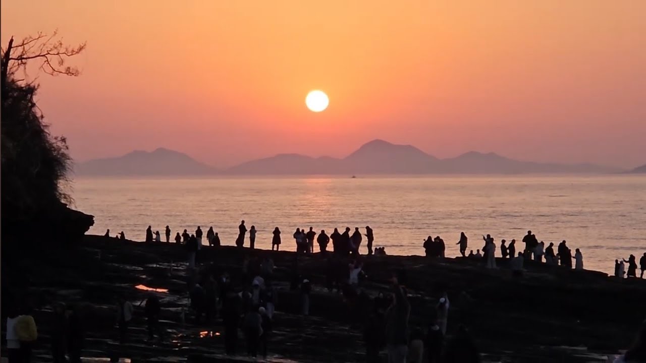 #Sunset stroll in Korea #Calm and Quiet #아무말없이 바라보는 10분