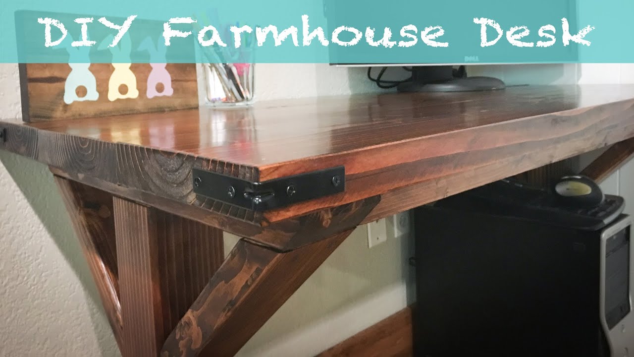 DIY Farmhouse Desk for $35