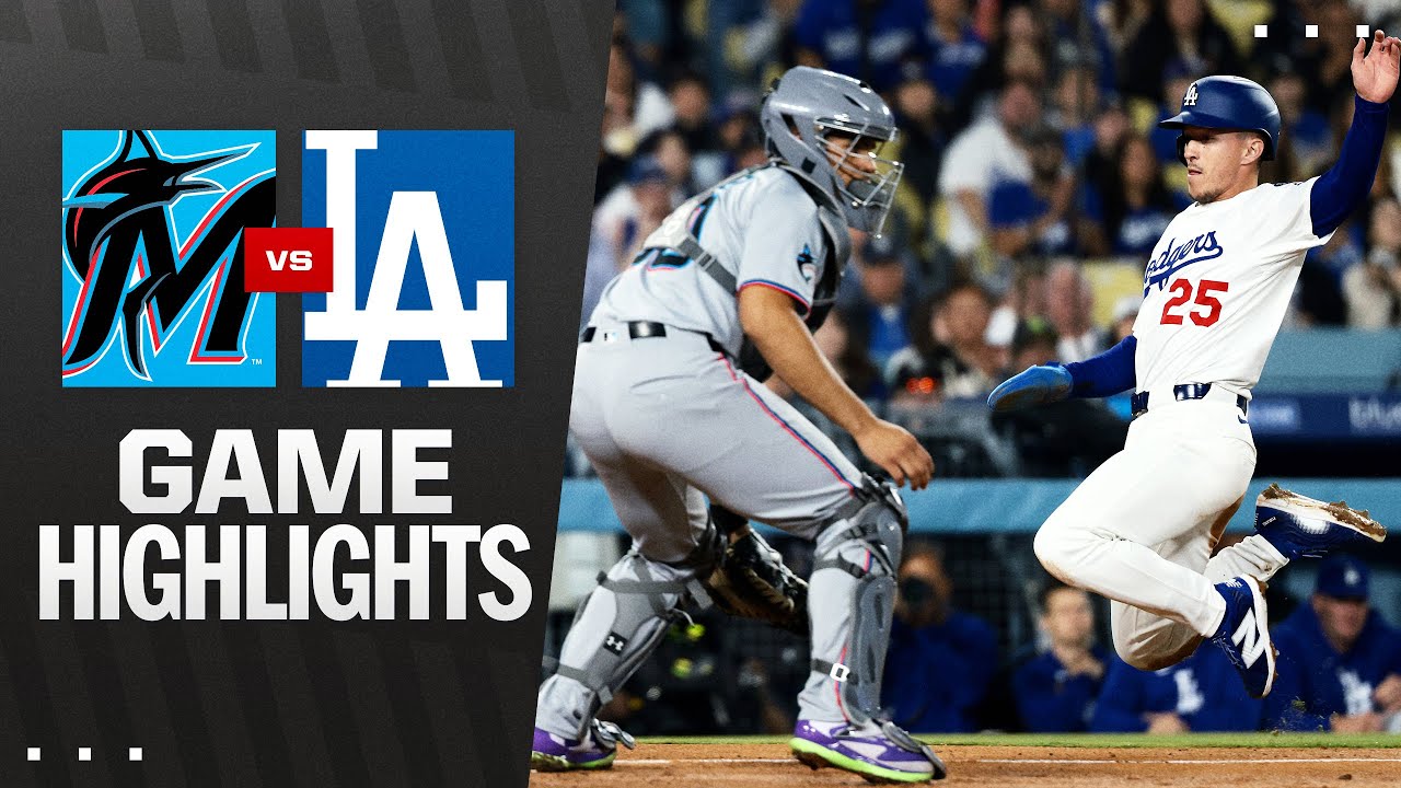 Marlins vs. Dodgers Game Highlights (4/29/25) | MLB Highlights