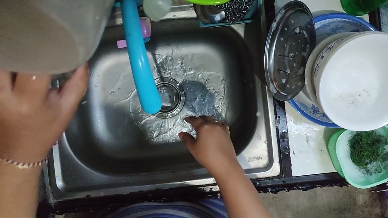 ASMR CUCI PIRING DAY 10