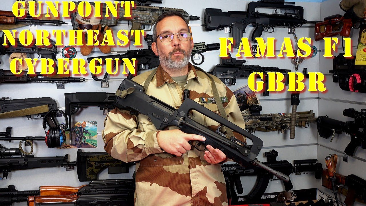Airsoft - Gunpoint/Northeast/Cybergun - FAMAS F1 GBBR [French]