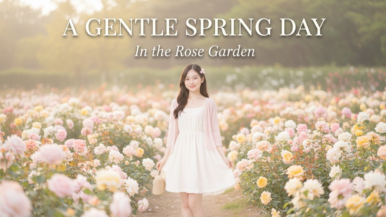 Rose Garden Morning 🌸 A Gentle Life Moment
