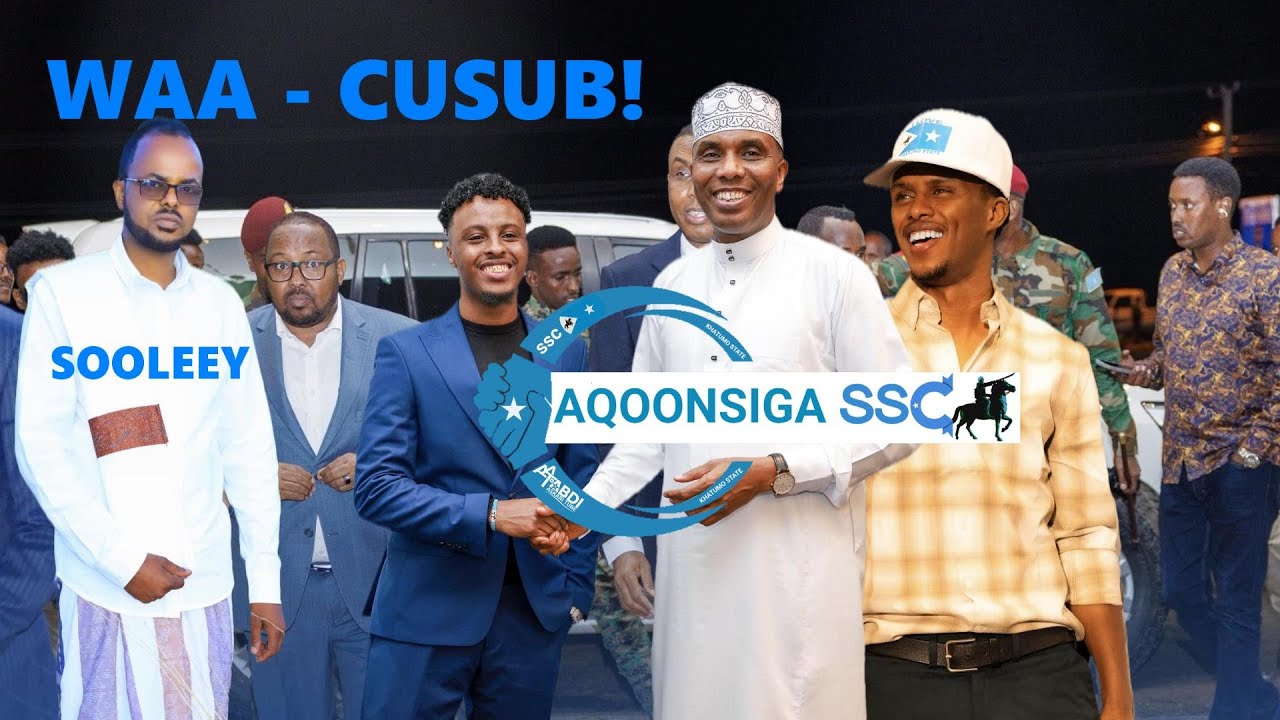 AQOONSIGA  SSC |  Ra’iisul Wasaare Xamsa Cabdi Barre iyo Bulshada Khaatumo | LIVE 2025