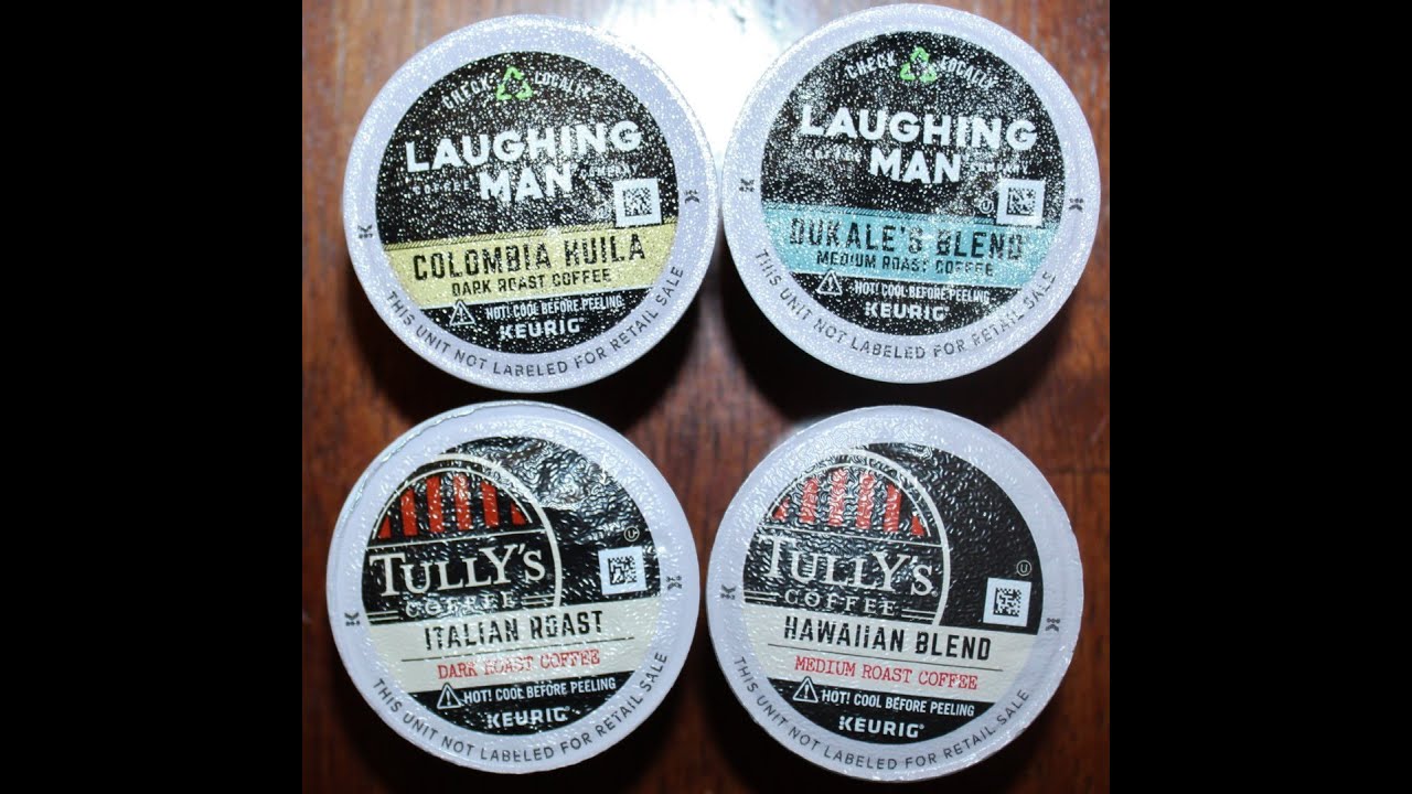 Laughing Man: Columbia Huila & Dukale&rsquo;s Blend and Tully&rsquo;s: Italian Roast & Hawaiian Blend Coffee