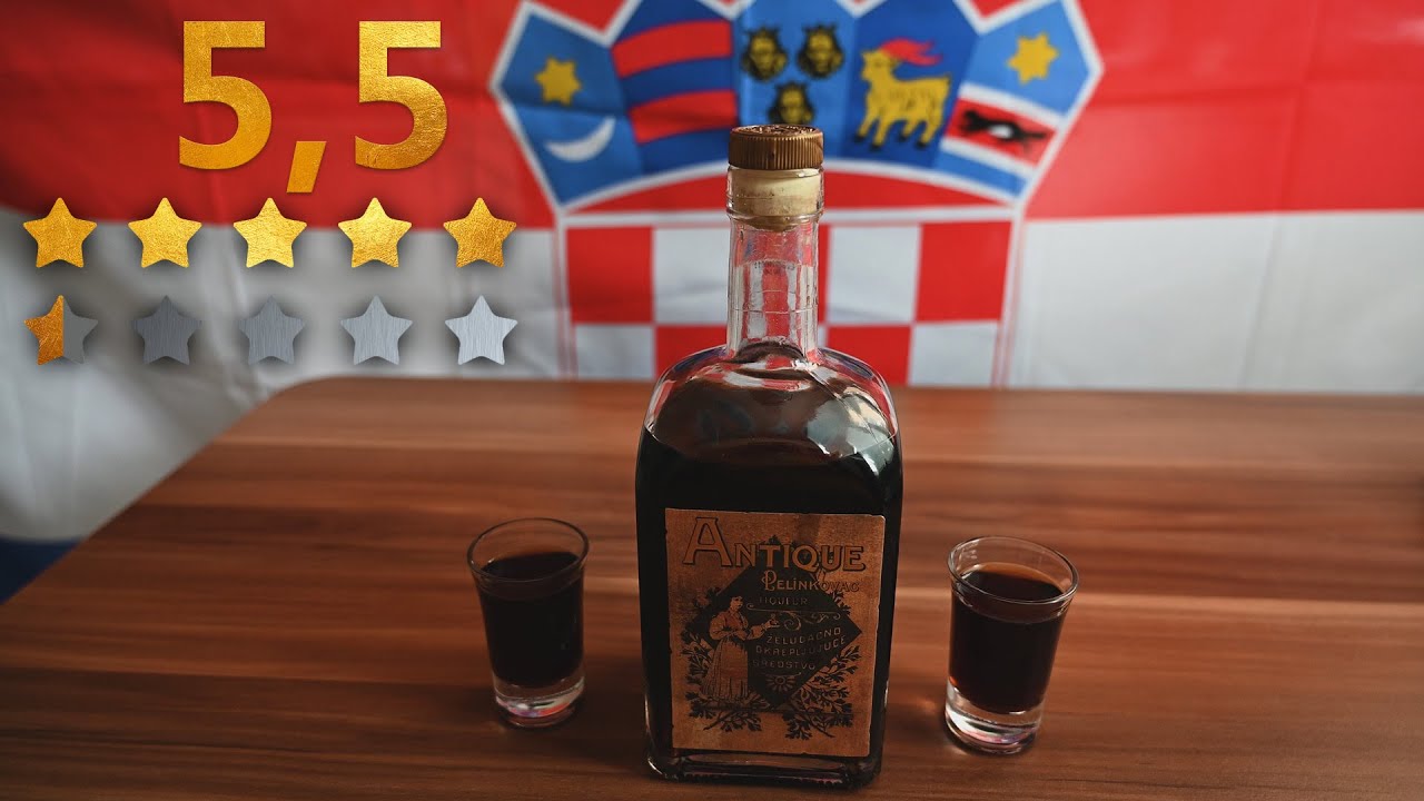 CROATIAN DRINKS - Antique Pelinkovac | Year: 1862 | 4K | 2023
