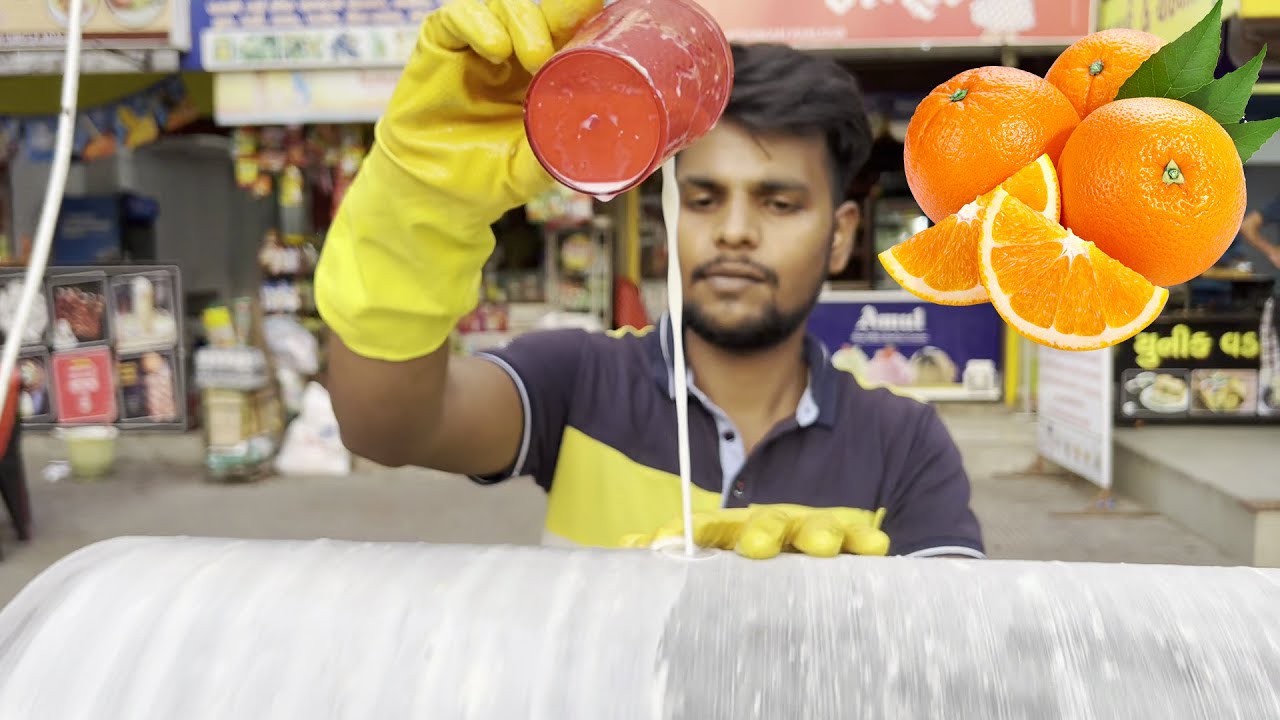 Roller Coaster ice Cream of Surat City | Summer Special Episode | Indian Street Food