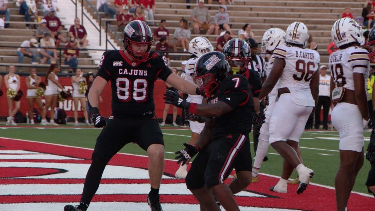 HIGHLIGHTS: Louisiana OUTLASTS Texas State to remain Bowl Eligible