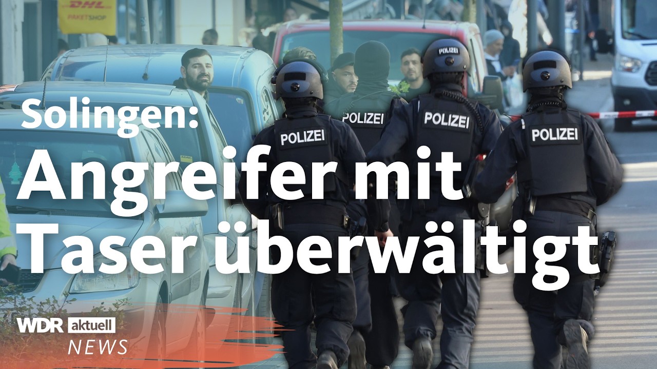 Festnahme nach Messerangriff in Solingen: Zwei M&auml;nner lebensgef&auml;hrlich verletzt | WDR aktuell