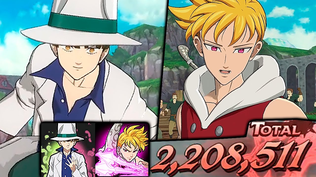 AGORA SIM! BOTEI FÉ!!! O MELHOR TIME DE HUMANOS COM NASIENS! - The Seven Deadly Sins Grand Cross