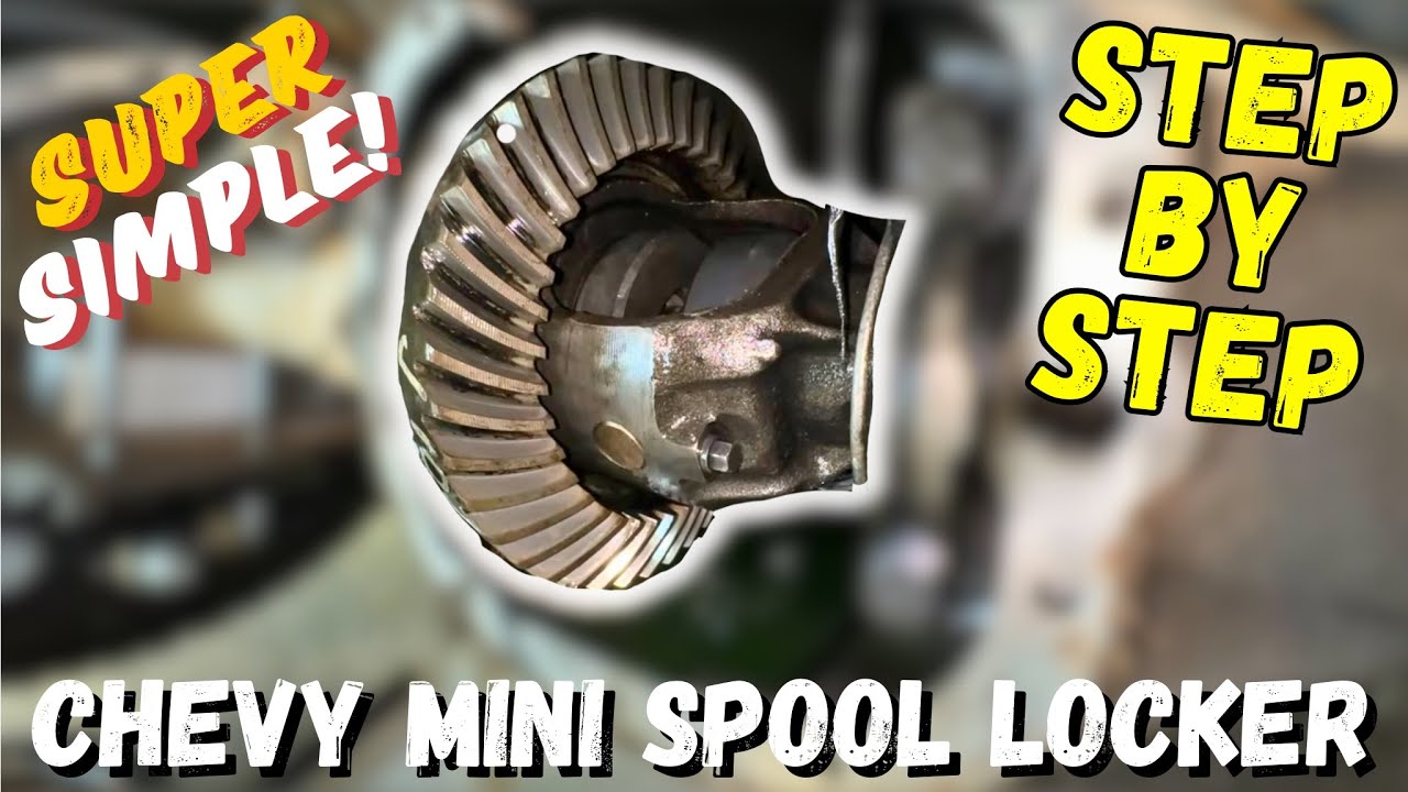 How to install Chevy Mini Spool Locker for S10. Easier than you think!!