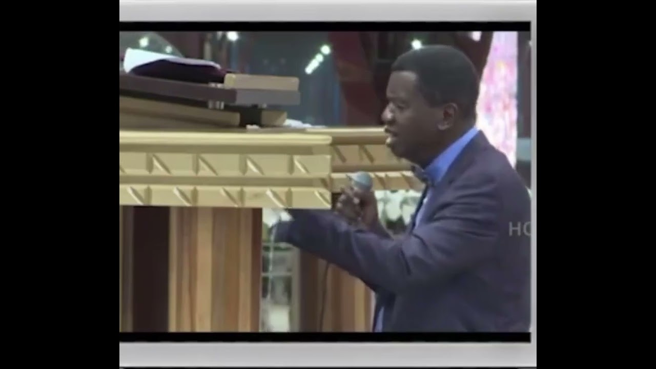 Pastor E.A Adeboye Daddy G.O let the power of the Lord come down