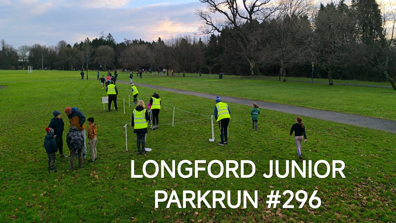 LONGFORD JUNIOR PARKRUN 296, The Mall (19.01.25)