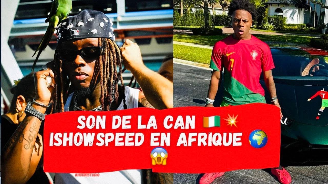 Himra lance l’hymne de la CAN 2026 Kpakassez-les 🔥 | IShowSpeed débarque en Afrique😱