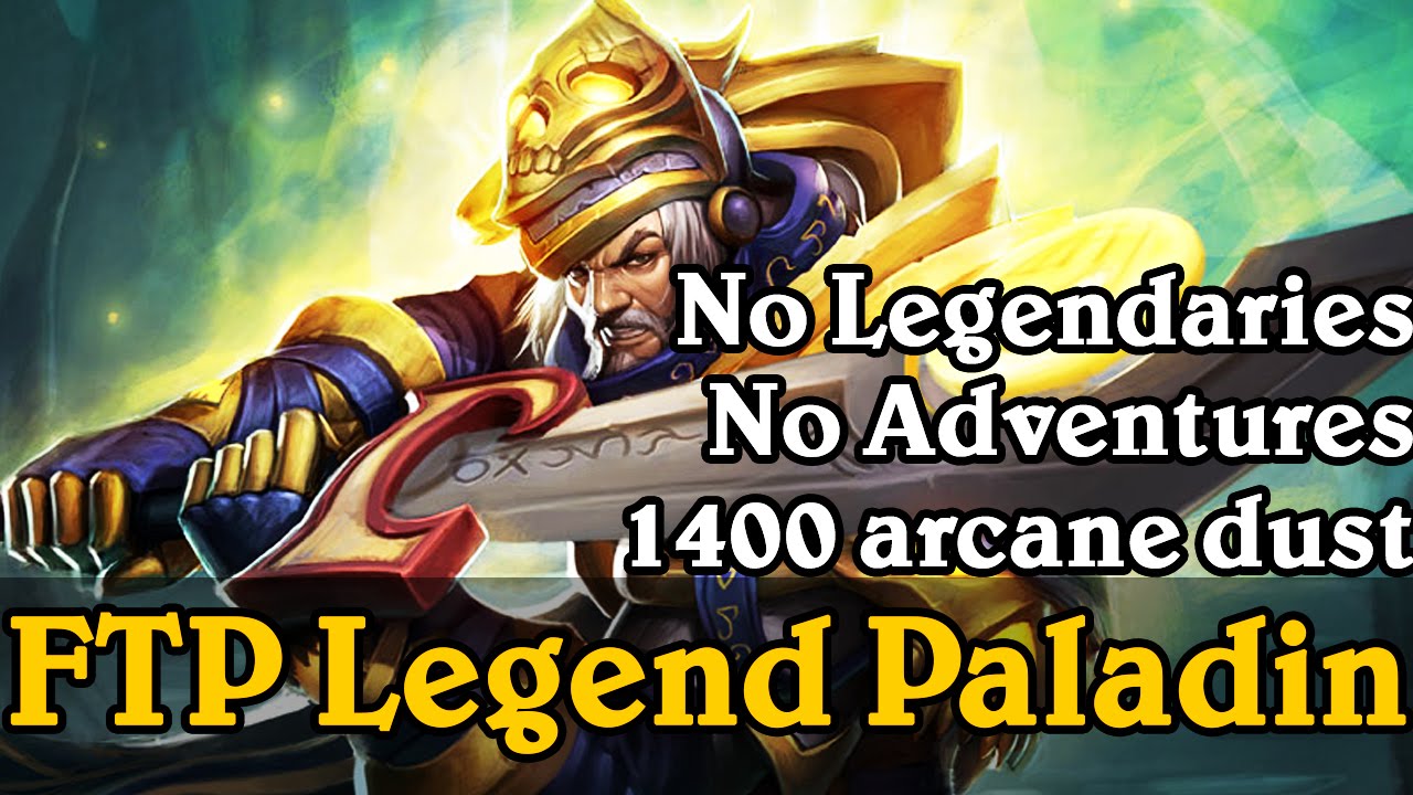 Hearthpwn decks: FTP Legend Paladin
