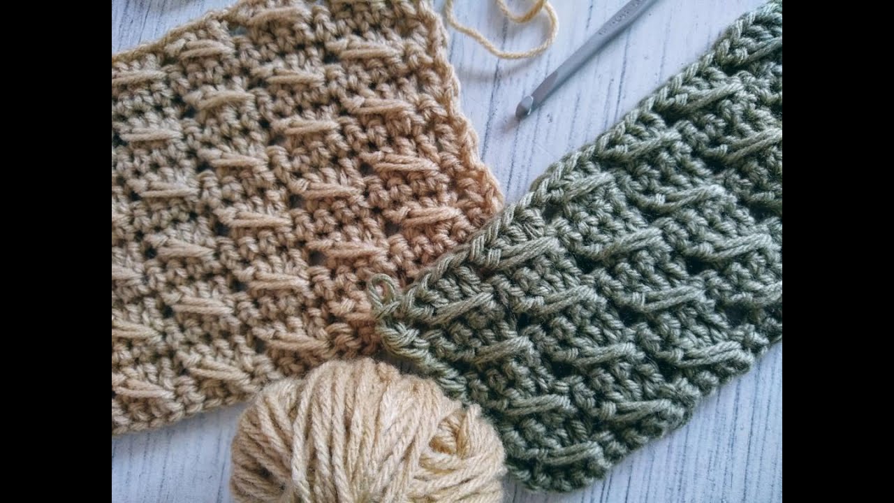 Puntada a crochet fácil y rápida:  Punto Abrazado