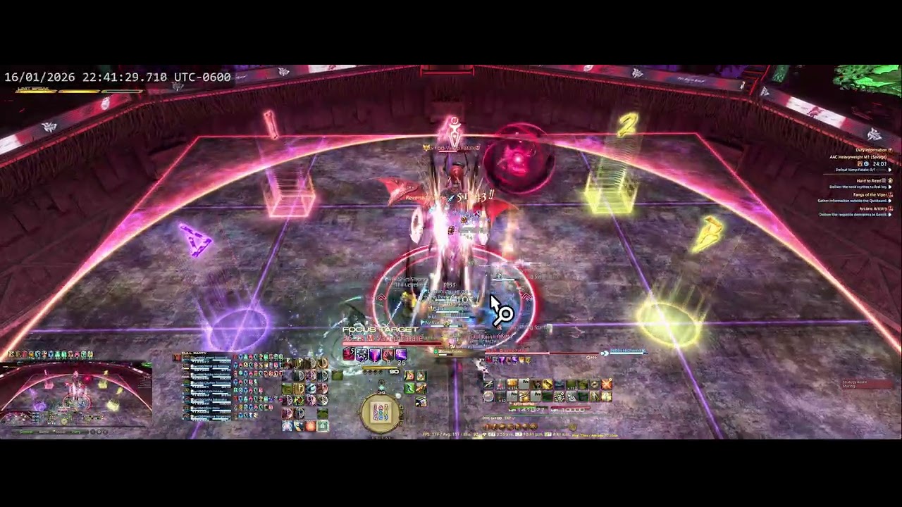 FFXIV 7.4 Raid Night Week 2.4 M9S Clear 01-16-2026