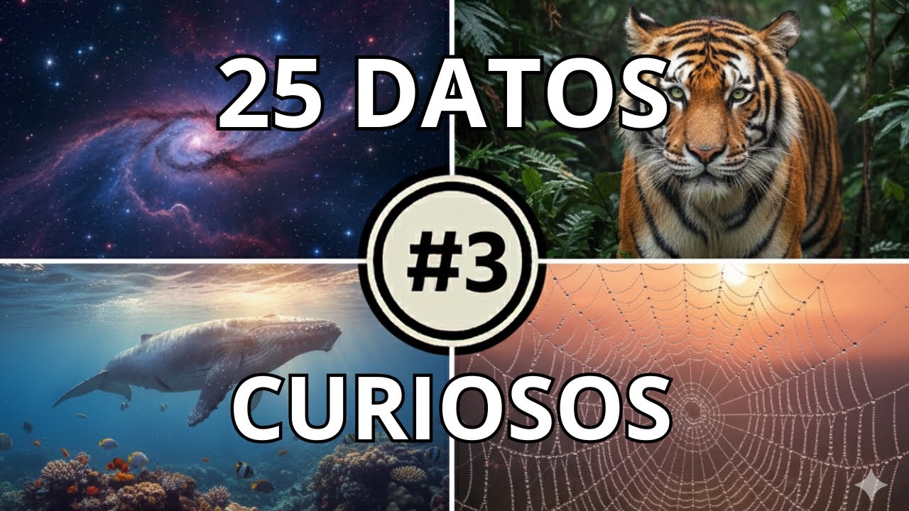 25 DATOS CURIOSOS Que NO CONOCIAS Hace 5 MINUTOS #3