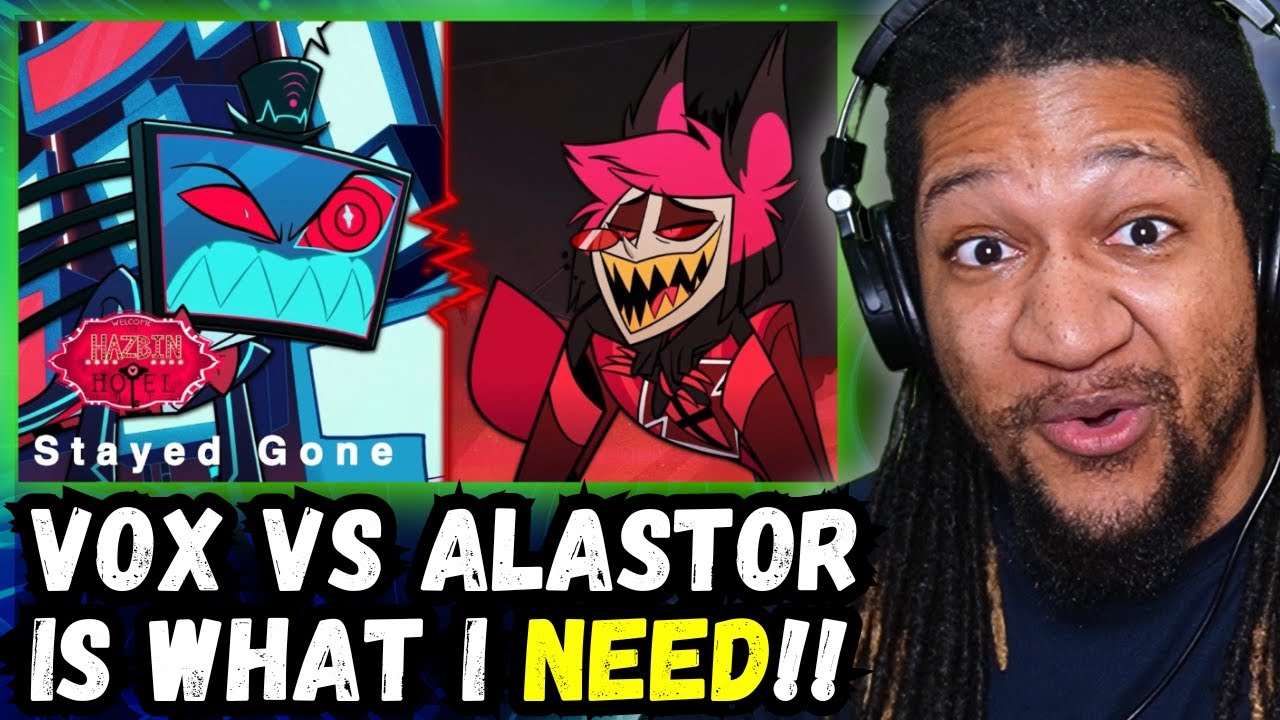 Reacting to Stayed Gone Music Video | Hazbin Hotel