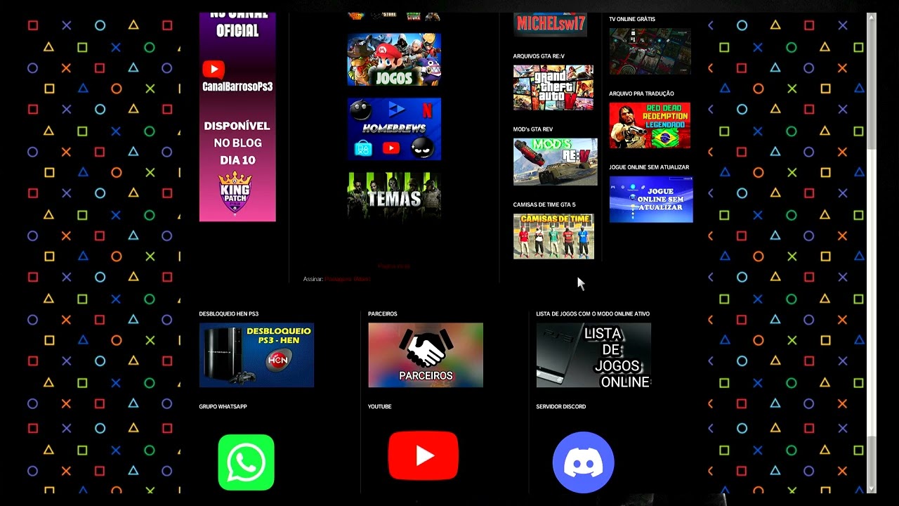 tutorial rápido de como baixar lojas no seu ps3 4.91 e 4.92
