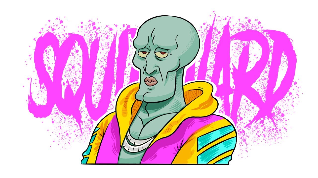 How i draw Handsome squidward Drawing | spongebob squarepant - Hypebeast