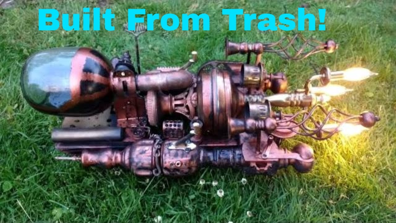 Steampunk from Junk: Submarine Lamp Build