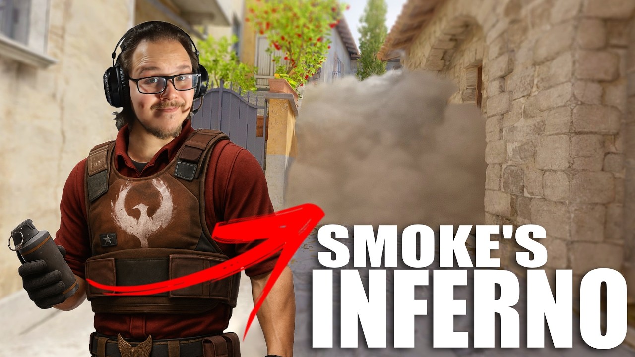 TODAS AS SMOKES essenciais [TR] para a INFERNO do CS2!?!