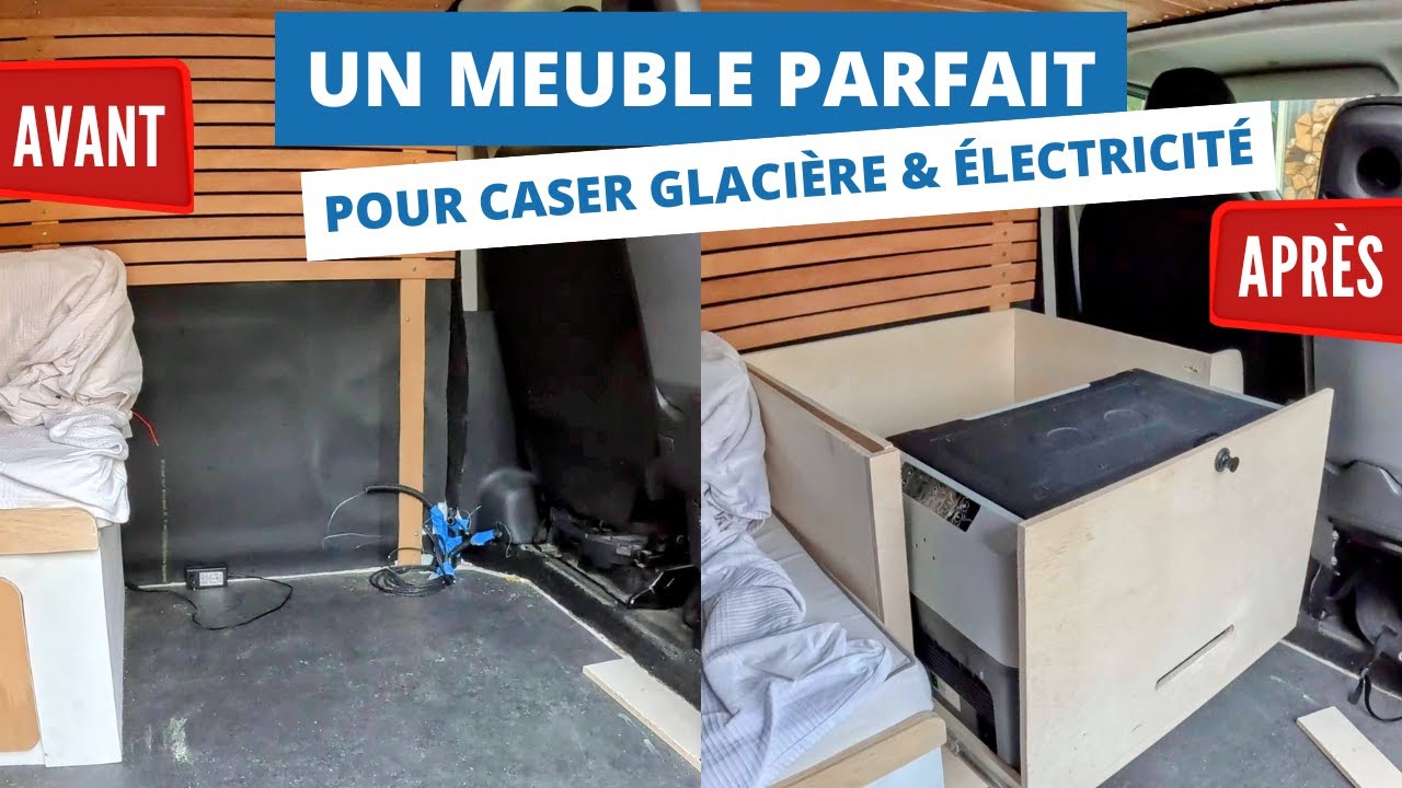 DIY Meuble Glacière et Électricité : La Solution Pratique pour ton Van Aménagé