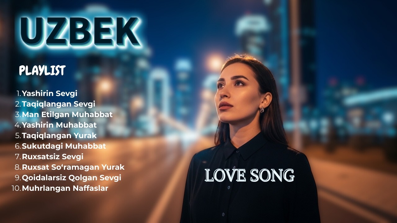 Lonely Night Uzbek Love Songs 🌧️ | Deep Sad Emotional Playlist