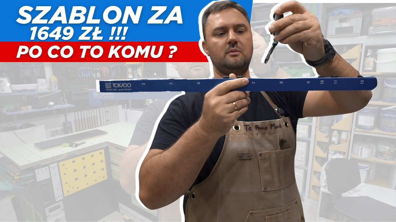 Jak zrobić meble - test szablony Drillex T200 Tokado Meble z płyty recenzja czy warto