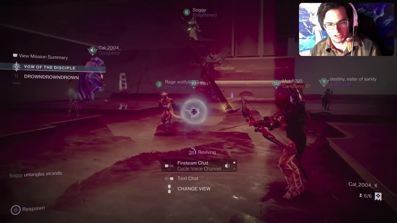 Vow of the disciple with lfg raid destiny 2- live